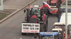 Zemědělci v Česku opět protestují. Výroky politiků nám dodaly síly, říká Doležal