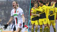 Momenty 13. kola Bundesligy: Ryerson předvedl skvělou akci, hráči Augsburgu dvakrát pohotově pálili