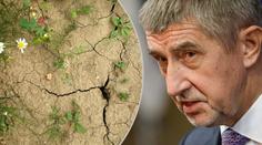 Jih Moravy trápí velké sucho. Babiš a Brabec slíbili pomoc