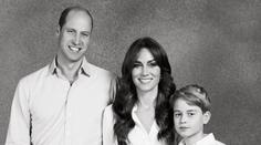 Kate a William zveřejnili vánoční portrét. Charlotte je kopií zesnulé královny!
