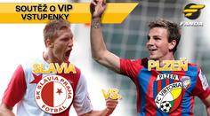 Vyhrajte s FANDOU VIP vstupenky na fotbalový zápas Slavie s Plzní