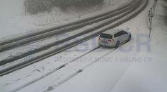 Sníh zkomplikoval dopravu, hlavní tah do Polska se zastavil! FOTO a VIDEO