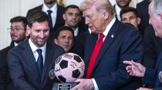 Trump přijal Messiho tým v Bílém domě. Argentinskou legendu přirovnal k Pelému