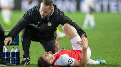 Slavia přišla o oporu! Hovorku čeká operace, v nemocnici byl i Souček