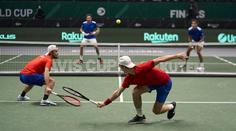 Češi v Davis Cupu po velké bitvě padli s Francií, rozhodla čtyřhra