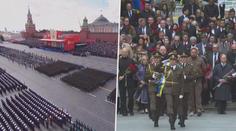 Obří paradox. Moskva ve velkém slaví výročí konce války, na Ukrajinu poslala rakety