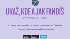 Ukaž, jak fandíš při Wimbledonu! Vyhraj dárek od Karolíny Plíškové