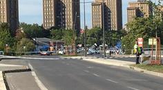 Manévry v Kladně. Kvůli bombě nejezdily autobusy ani vlaky