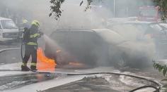 V Praze hořelo pět aut. Policie nevylučuje, že je někdo úmyslně zapálil