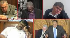 DOBROU NOC! Morgan Freeman si dal šlofíka před kamerou! Vyberte nejlepšího spáče