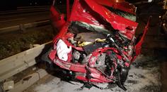 Tragická noc: Bourali hasiči, mladý řidič a senior v protisměru na D8