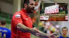 Futsalisty urazil transparent o islámu. Hysterie, tvrdí Slavia