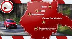 Na jihu Čech přes noc napadlo až 10 centimetrů sněhu