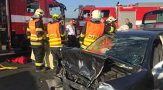 Auto vjelo přímo pod kamion, řidič (†61) na místě zemřel