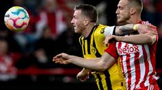 Union nepřestává překvapovat. Srazil i Dortmund a nadále vévodí Bundeslize