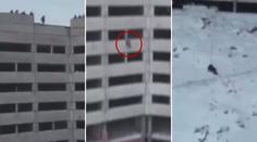 Podomácku dělaný bungee jump nevyšel, dívka se skoro zabila