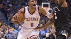 Westbrook řádil jako zvíře! Výkonem dohnal legendu Jabbara
