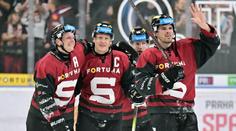 Sparta slaví další výhru a vyhoupla se do čela extraligy. Kladno prohrálo