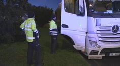 Policisté se zaměřili na parkování kamionů. Je málo místa, tvrdí řidiči