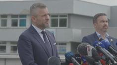 Nově zvolený slovenský prezident Pellegrini navštívil v nemocnici Roberta Fica