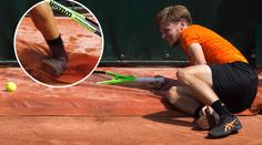 VIDEO: Goffinův kotník šel mimo. Soupeř pak udělal pěkné gesto!
