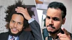 Feri po nařčení odhodil své afro. Sestřih sdílel na instagramu