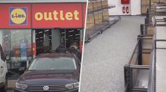 Nově otevřený outlet Lidlu prý zeje prázdnotou. Podívali jsme se, jak to tam vypadá