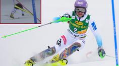VIDEO: Ošklivý pád Strachové! Při tréninku letěla po hlavě