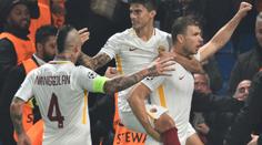 Džeko vystřílel AS remízu, Neymar a spol. venku rozmetali Anderlecht