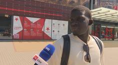 Diouf exkluzivně pro TV Nova: Souček? Skvělý kluk, je jako můj starší brácha
