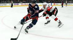 Oslabený Columbus porazil Senators a přeťal sérii osmi proher