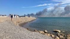 Poradce Zelenského promluvil o explozích na Krymu. Řekl, kdo asi útočil