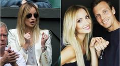 Berdych ve stínu Ester! Britové můžou na jeho krásce oči nechat