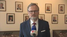 Premiér Fiala: O bitcoinech rozhodl Blažek, nešlo ale o praní peněz