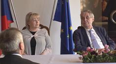 Zeman odjel na návštěvu do Rakouska! Chválil hlavně krajany