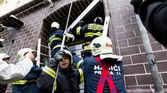 OBRAZEM: Ničivé povodně z roku 2002 si Praha připomněla obřím cvičením