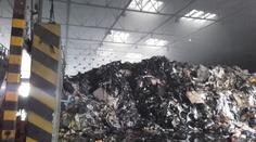 V třídírně shořely stroje a odpadky za 80 milionů korun