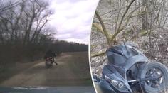 Policie zadržela muže na kradené motorce dvakrát. Do vazby ale nešel