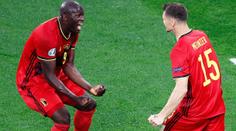 Obr Lukaku dvěma góly složil Rusko. Favorit turnaje začal Euro vítězně
