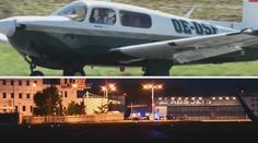 Pilot malého letadla se s dispečery nebavil, bez povolení přistál v Praze