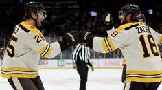 Turbulentních 24 hodin opory Bruins. Narození dítěte, pak gól v play-off