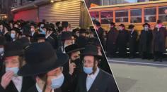 Starosta New Yorku vyhnal židy z pohřbu, kvůli rouškám