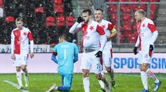 Slavia ukázala, jak široký kádr má. S náhradníky vyřadila Duklu