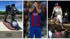 Po Messim a Ronaldovi došlo na Suáreze: Když slavil, vandal řádil!