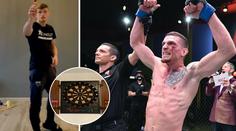 Nová kariéra? UFC zápasník Dvořák propadl šipkám. Plánuje i turnaje