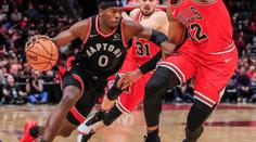 Toronto padlo v obrovské bitvě, Bulls znovu bez bodu. Lakers jsou na čele