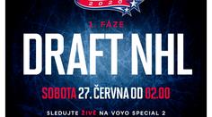 První fáze draftu do NHL již v pátek v noci! Sledujte jej živě na VOYO
