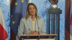 Předsedkyně europarlamentu jednala s Fialou. Čechy vyzvala k účasti u voleb