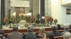 Pohřeb zavražděného učitele: Rodina i studenti mu dali sbohem ve Strašnicích