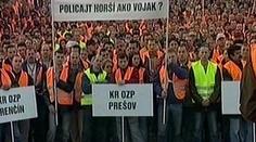 Ve vzduchu visí první demonstrace policistů